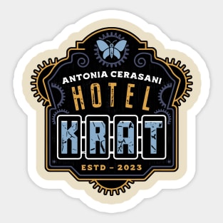 Krat City Hotel Sticker